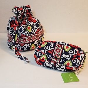 Vera Bradley cosmetics bag